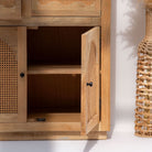 CANOVIA CANE KITCHEN CABINET - Art and craft furniture