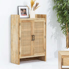 CANOVIA CANE MANGO WOOD SHOE ORGANIZER - Art and craft furniture