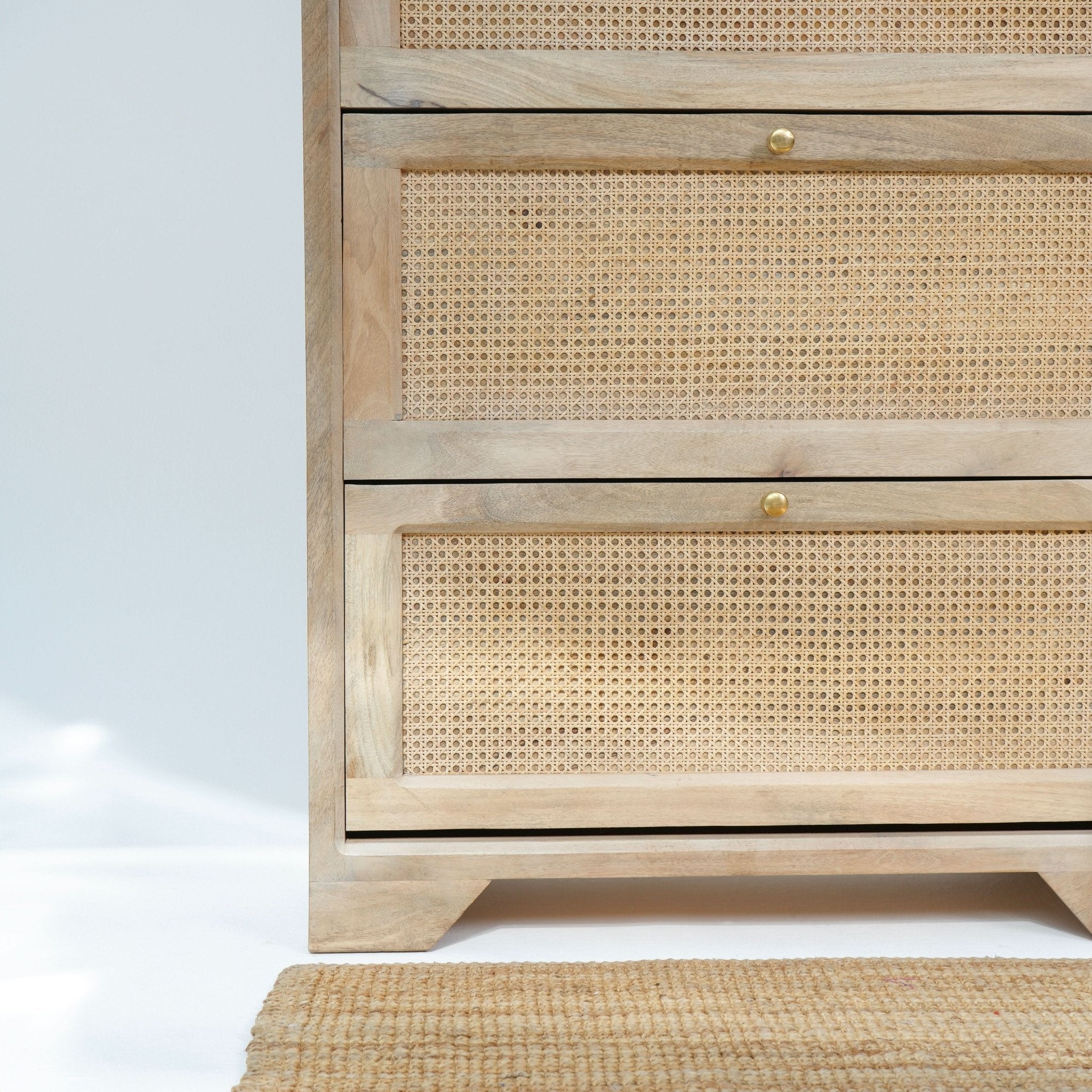 CANOVIA CANE SHOE RACK - Art and craft furniture