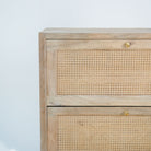 CANOVIA CANE SHOE RACK - Art and craft furniture