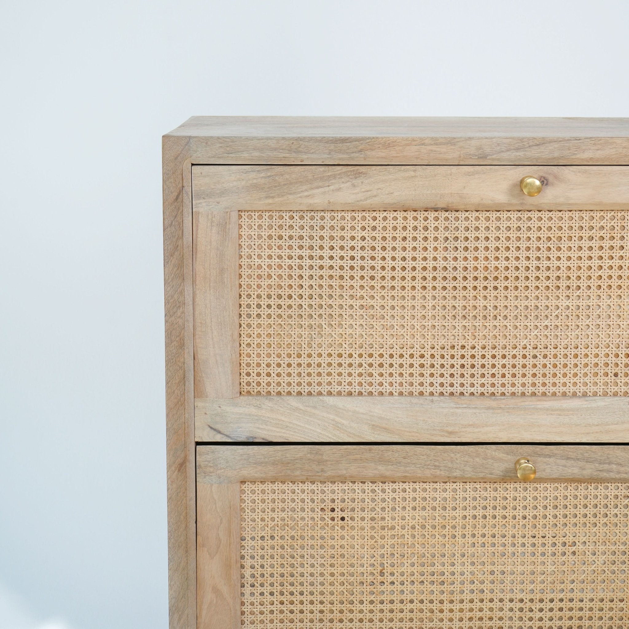 CANOVIA CANE SHOE RACK - Art and craft furniture