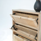 CANOVIA CANE SHOE RACK - Art and craft furniture