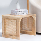 CANOVIA CANE SIDE TABLE - Art and craft furniture