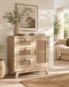 Canovia Cane Sideboard - Art and craft furniture