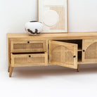 CANOVIA CANE TV STAND - Art and craft furniture