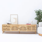 CANOVIA CANE TV STAND - Art and craft furniture