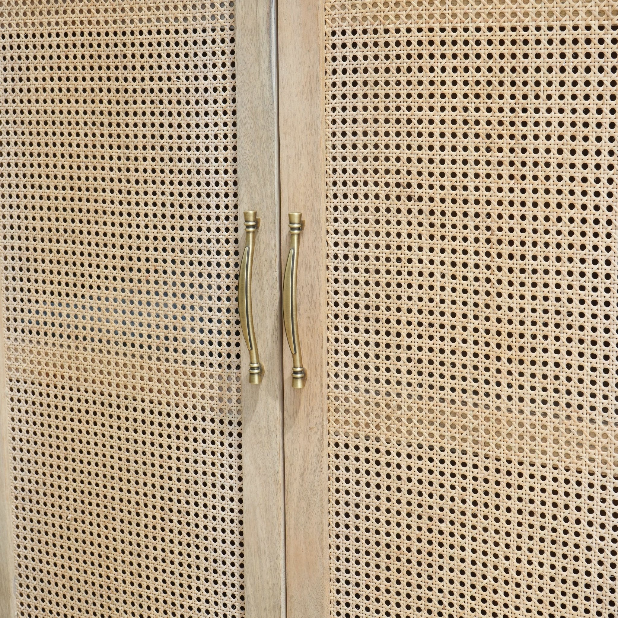 CANOVIA CANE TWO DOOR CABINET - Art and craft furniture