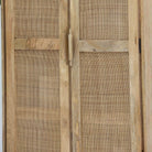 CANOVIA CANE TWO DOOR ONE DRAWER CABINET - Art and craft furniture