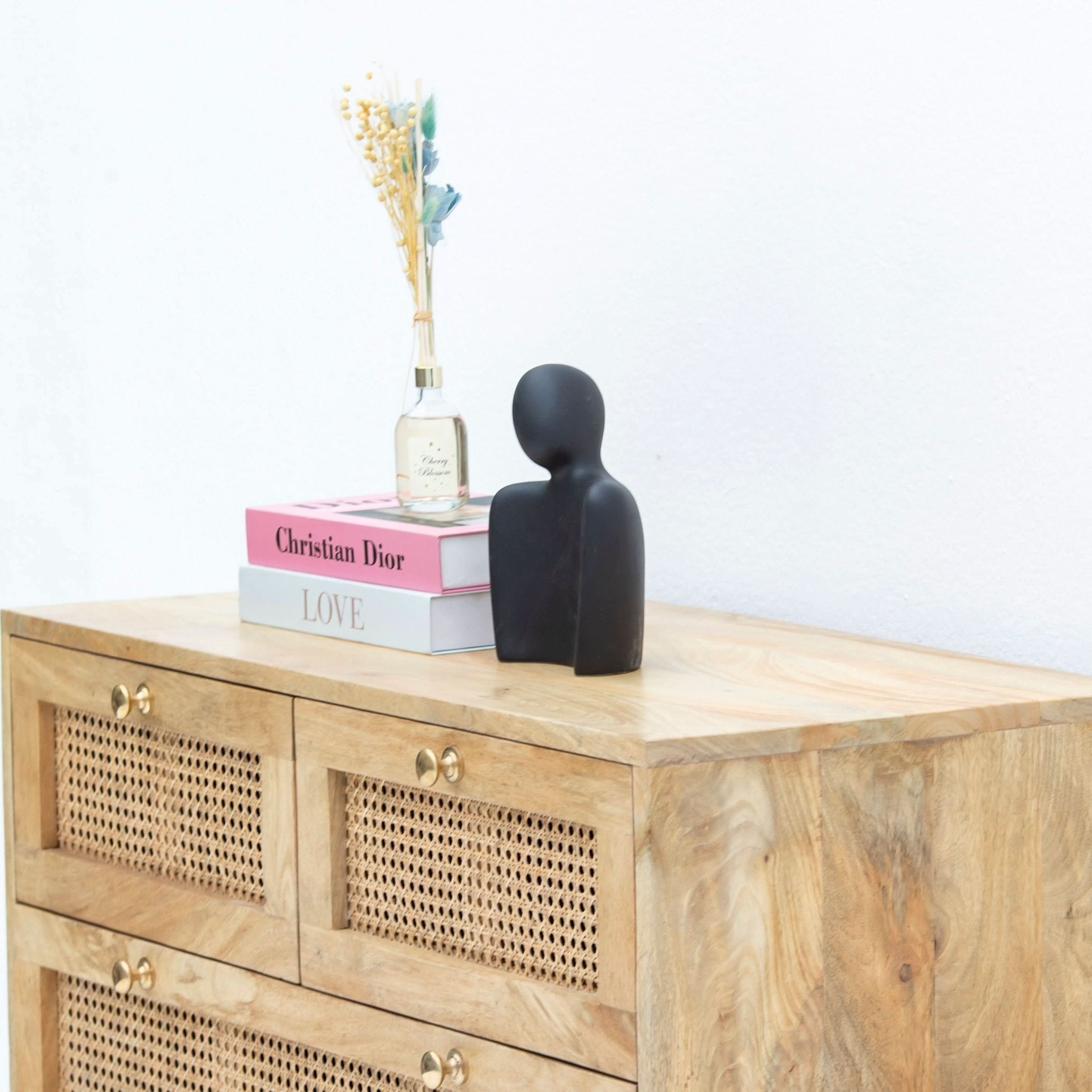 CANOVIA CANE WOODEN DRAWCHEST - Art and craft furniture