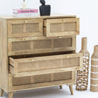 CANOVIA CANE WOODEN DRAWCHEST - Art and craft furniture