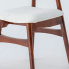 CANOVIA DARK WOOD CANE CHAIR - Art and craft furniture