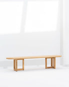 CANOVIA RATTAN MANGO WOOD BENCH - Art and craft furniture