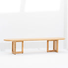 CANOVIA RATTAN MANGO WOOD BENCH - Art and craft furniture