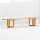 CANOVIA RATTAN MANGO WOOD BENCH - Art and craft furniture