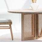 CANOVIA ROUND DINING TABLE - Art and craft furniture