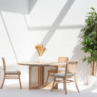 CANOVIA ROUND DINING TABLE - Art and craft furniture