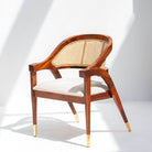 CANOVIA SHEESAM WOOD CANE CHAIR - Art and craft furniture