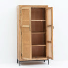CANOVIA TWO DOOR CANE CABINET - Art and craft furniture