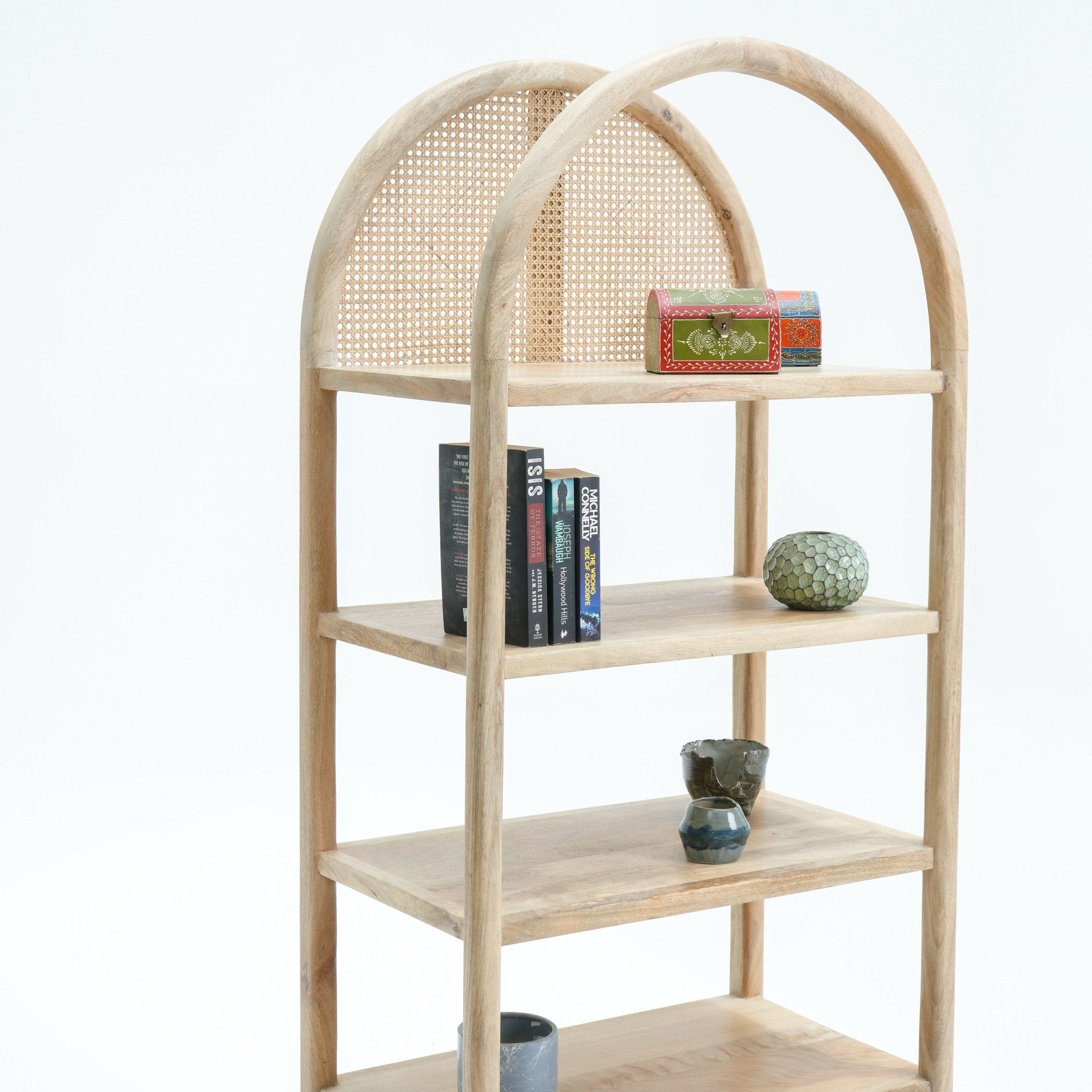 CANOVIA WOODEN BOOKSELF - Art and craft furniture