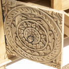 CARVA CARVING WOODEN TV STAND - Art and craft furniture