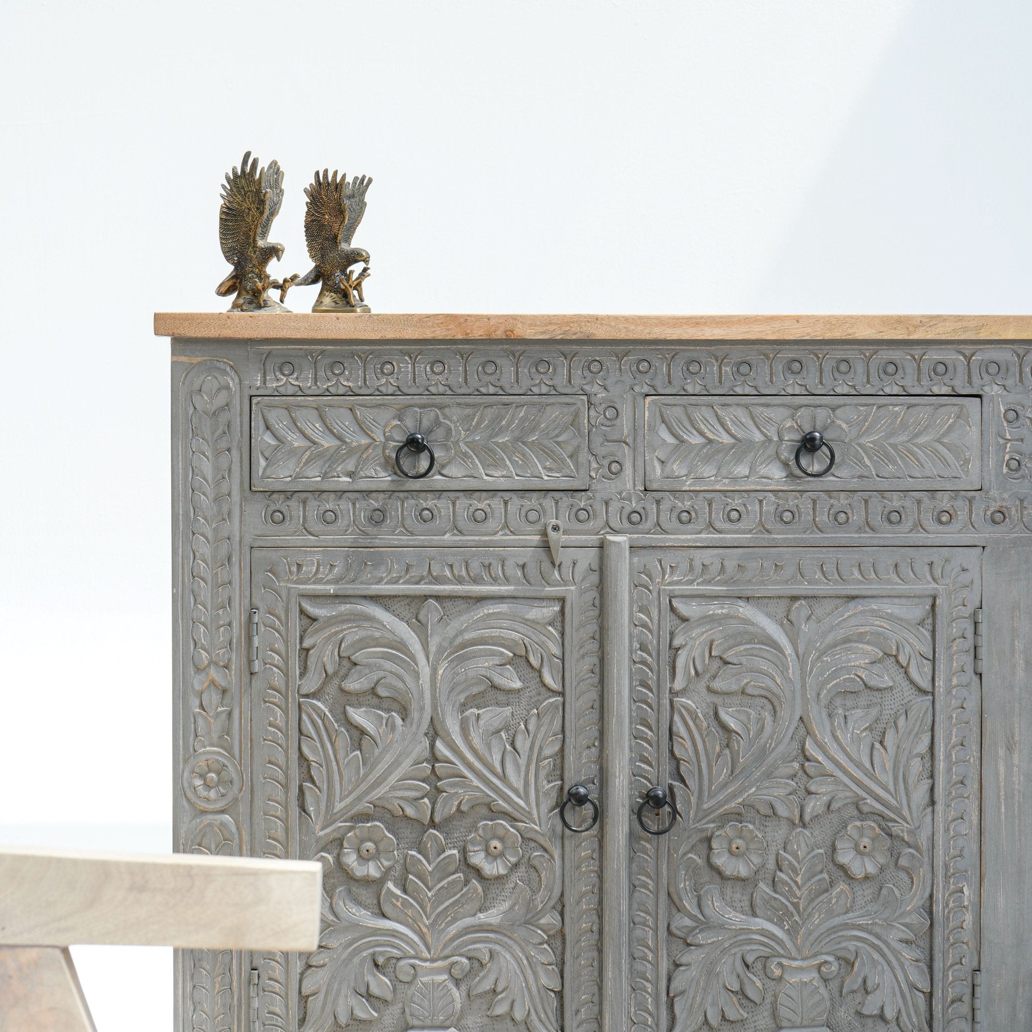 CARVA FOUR DRAW FOUR DRAWER SIDEBOARD - Art and craft furniture