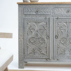 CARVA WOODEN CARVING SIDEBOARD - Art and craft furniture