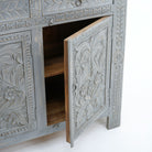 CARVA WOODEN CARVING SIDEBOARD - Art and craft furniture