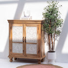 CARVA WOODEN SIDEBOARD  - Art and craft furniture