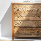 CARVING WOODEN CHEST OF DRAWER - Art and craft furniture