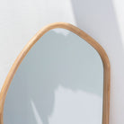 Celeste Wooden Curve Mirror Frame - Art and craft furniture