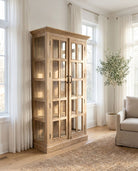 Charelore Teak Wood Cabinet - Art and craft furniture