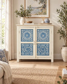 Charelore Teak Wood Sideboard - Art and craft furniture