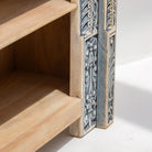 CHARLORE WOODEN BOOKSHELF - Art and craft furniture