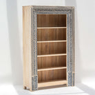 CHARLORE WOODEN BOOKSHELF - Art and craft furniture