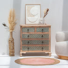 CHARLORE WOODEN FIVE DRAWER DRAWCHEST - Art and craft furniture