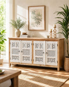 Classic Delight Four Door Sideboard - Art and craft furniture