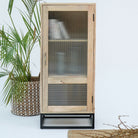 CLASSIC ONE GLASS DOOR CABINET - Art and craft furniture