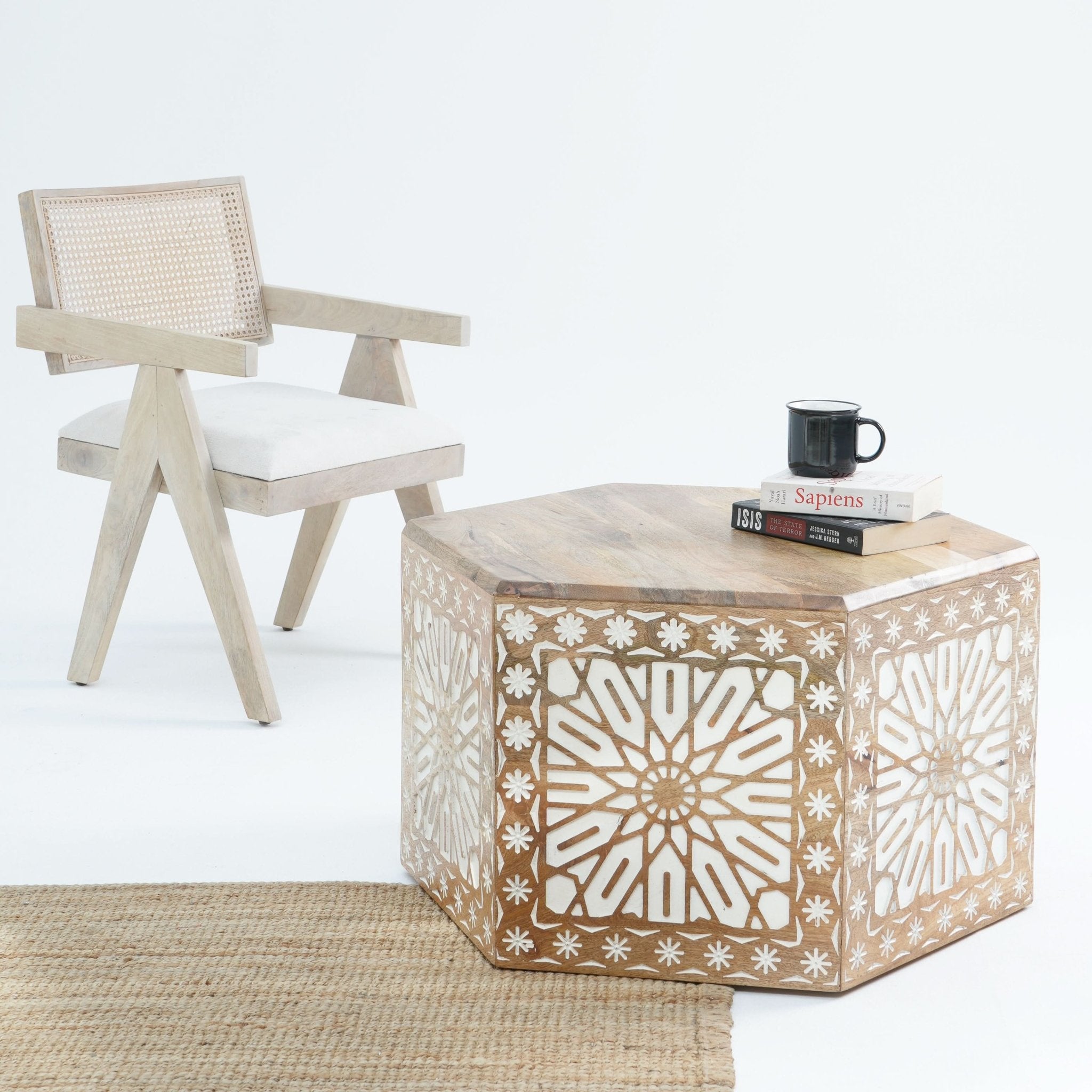 CNC HARMONY COFFEE TABLE - Art and craft furniture