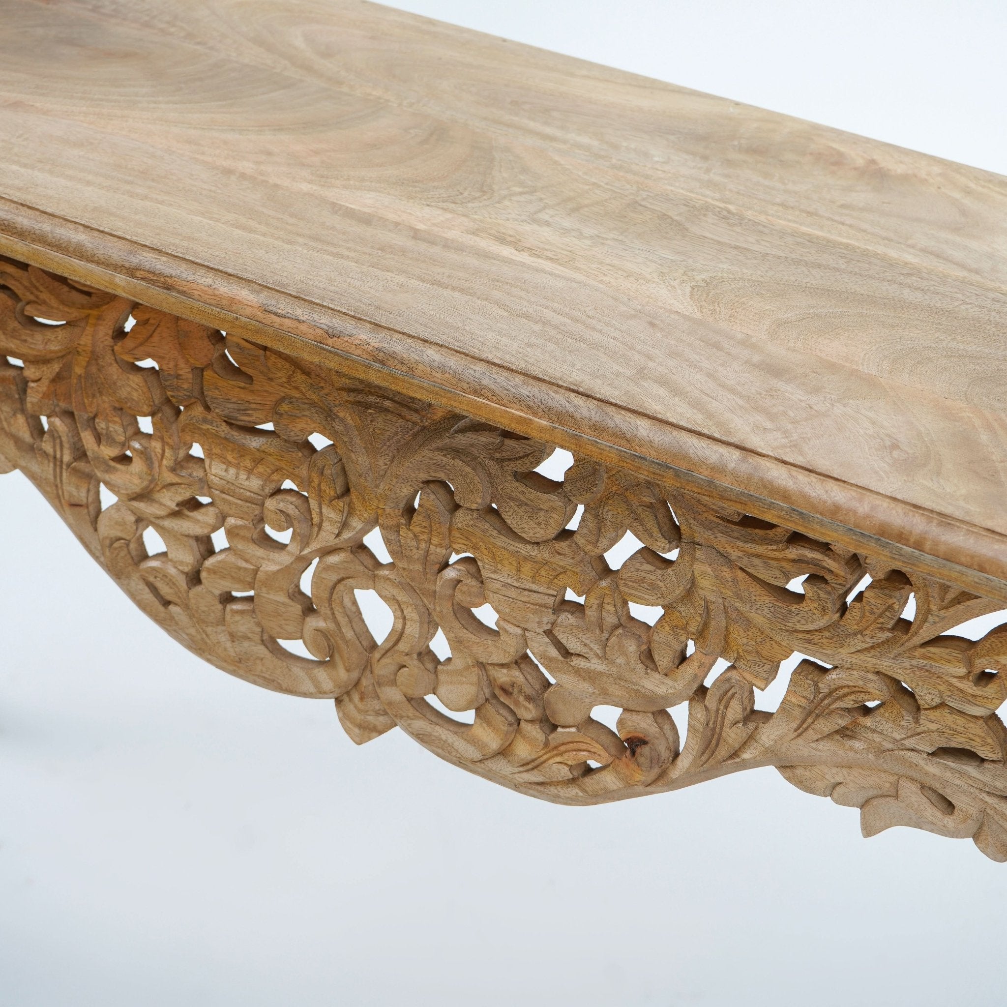DABORA CARVED CONSOLE TABLE - Art and craft furniture