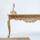 DABORA CARVED CONSOLE TABLE - Art and craft furniture
