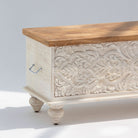 DABORA HANDCARVED WOODEN BOX - Art and craft furniture