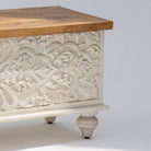 DABORA HANDCARVED WOODEN BOX - Art and craft furniture