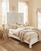 DABORA PANEL QUEEN SIZE BED - Art and craft furniture
