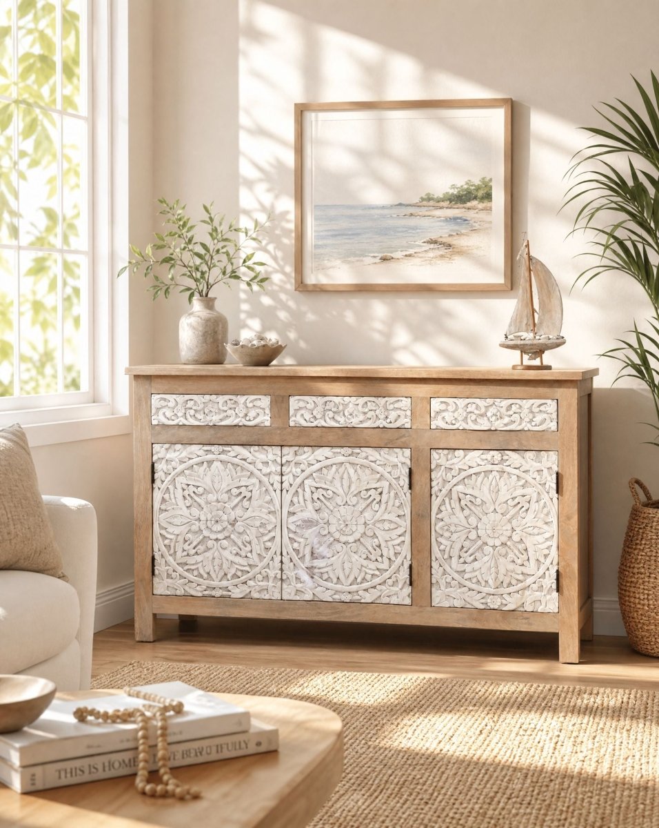 Dabora Three Door Sideboard - Art and craft furniture