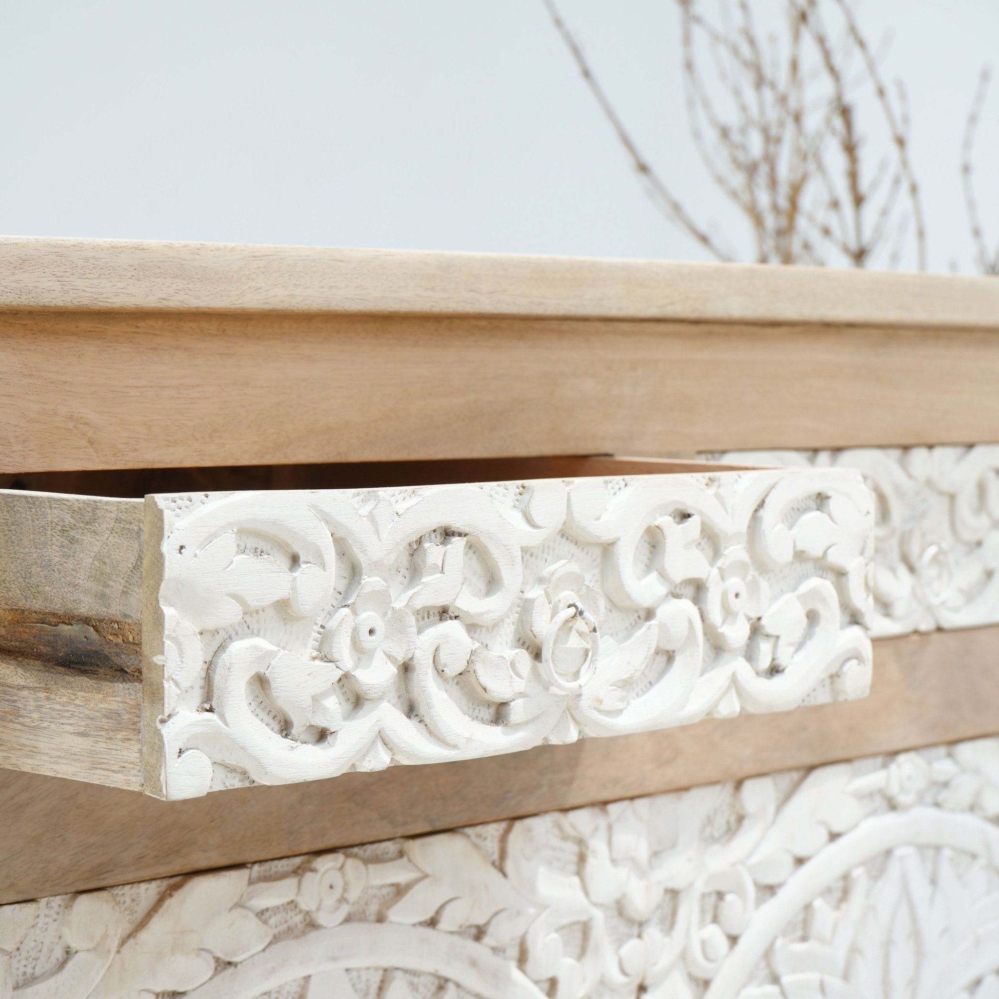 DABORA THREE DOOR THREE DRAWER SIDEBOARD - Art and craft furniture