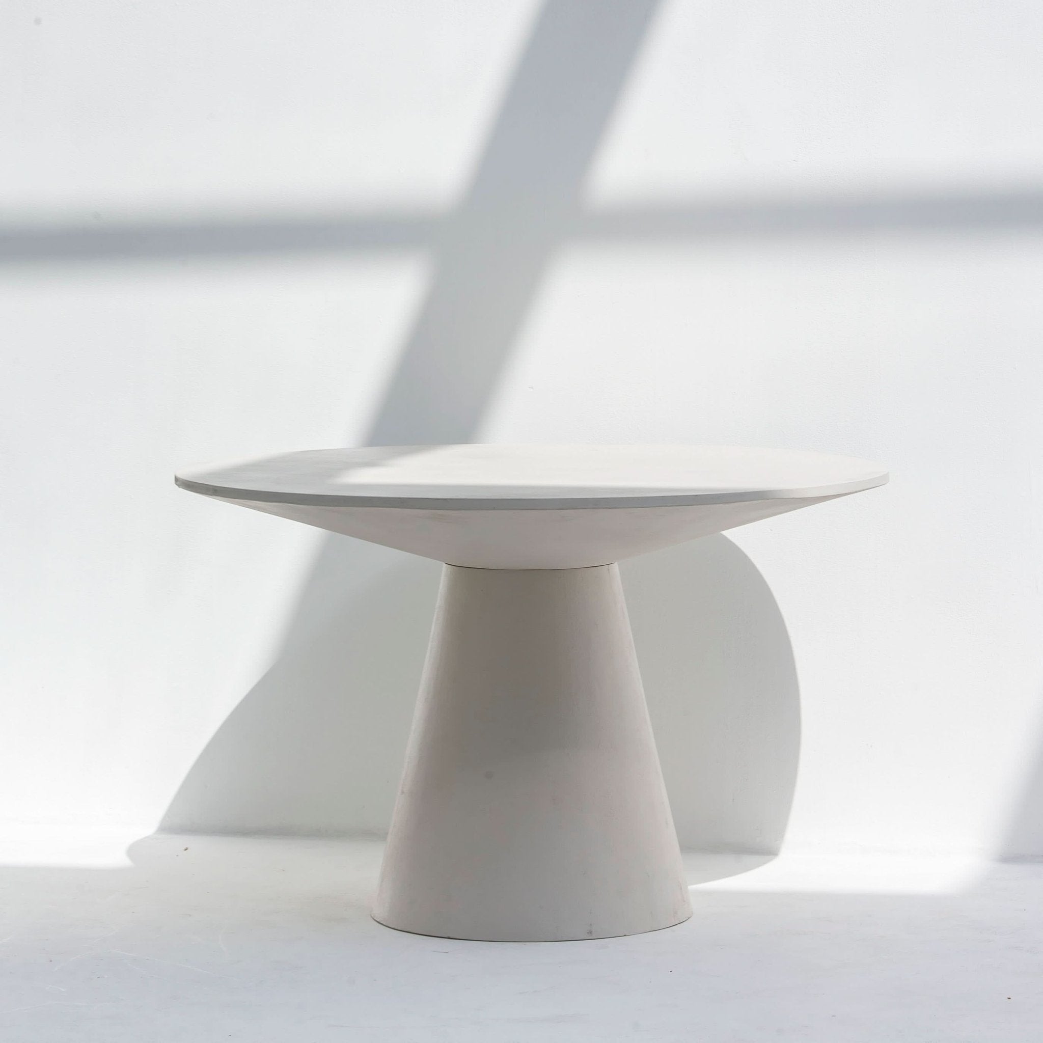 DANISH DINNING WHITE TABLE - Art and craft furniture