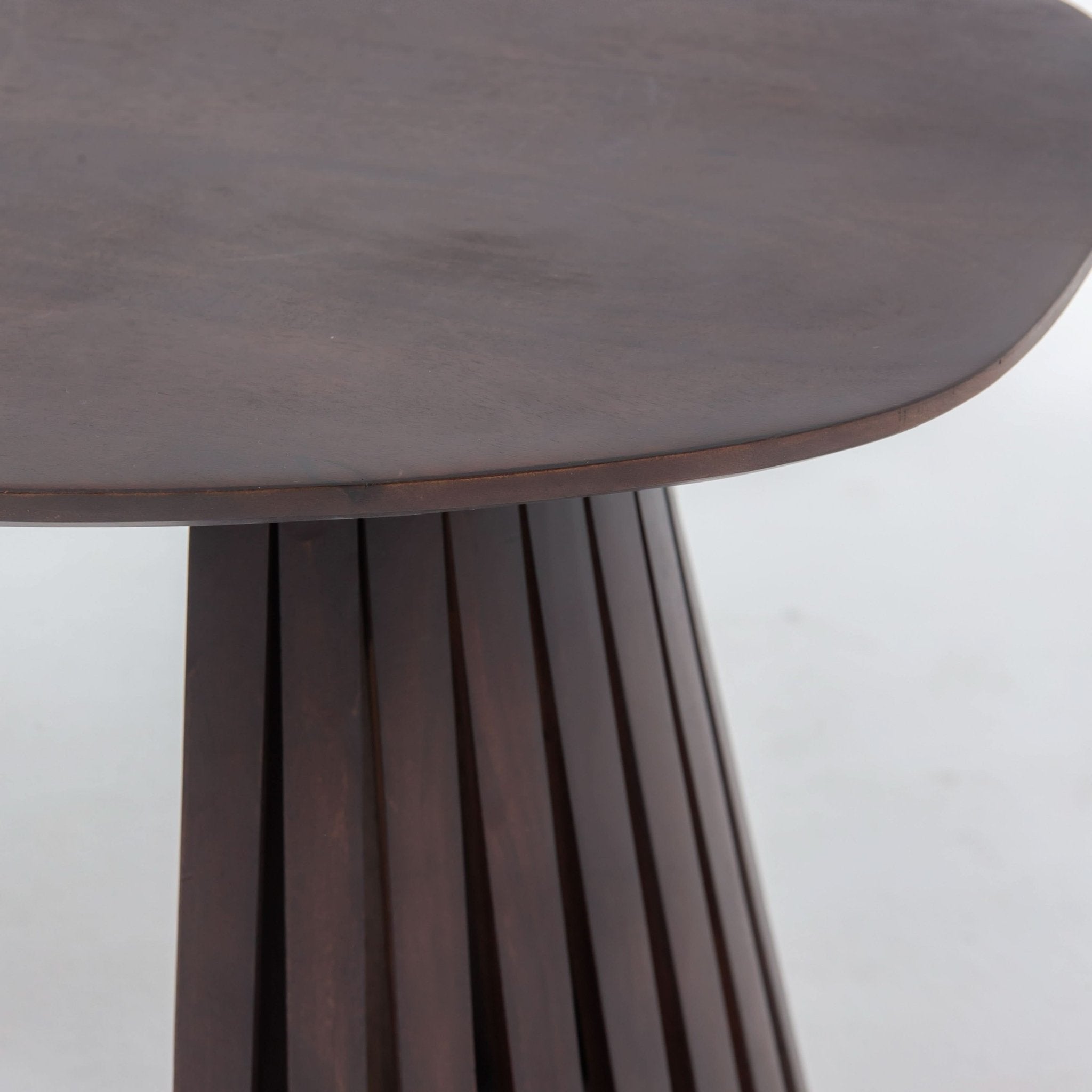 DANISH OVAL COFFEE TABLE - Art and craft furniture