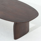 DANISH OVAL SHAPE COFFEE TABLE - Art and craft furniture