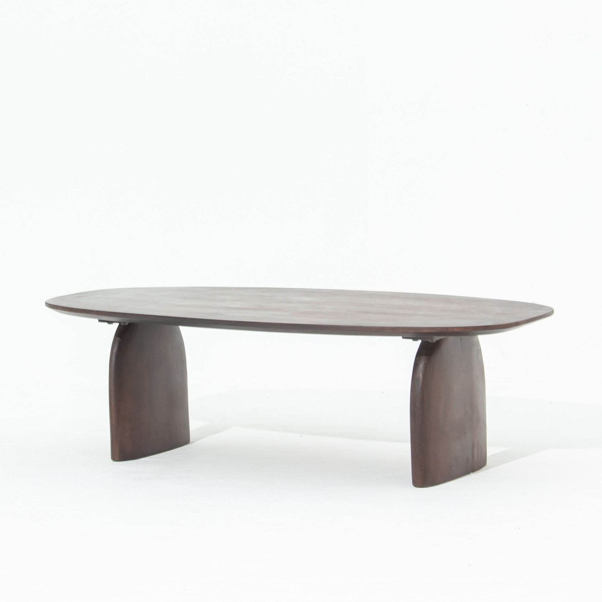 DANISH OVAL SHAPE COFFEE TABLE - Art and craft furniture
