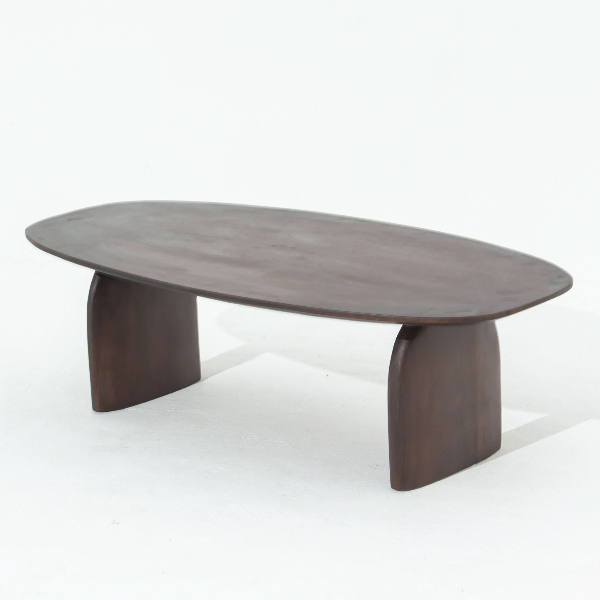 DANISH OVAL SHAPE COFFEE TABLE - Art and craft furniture